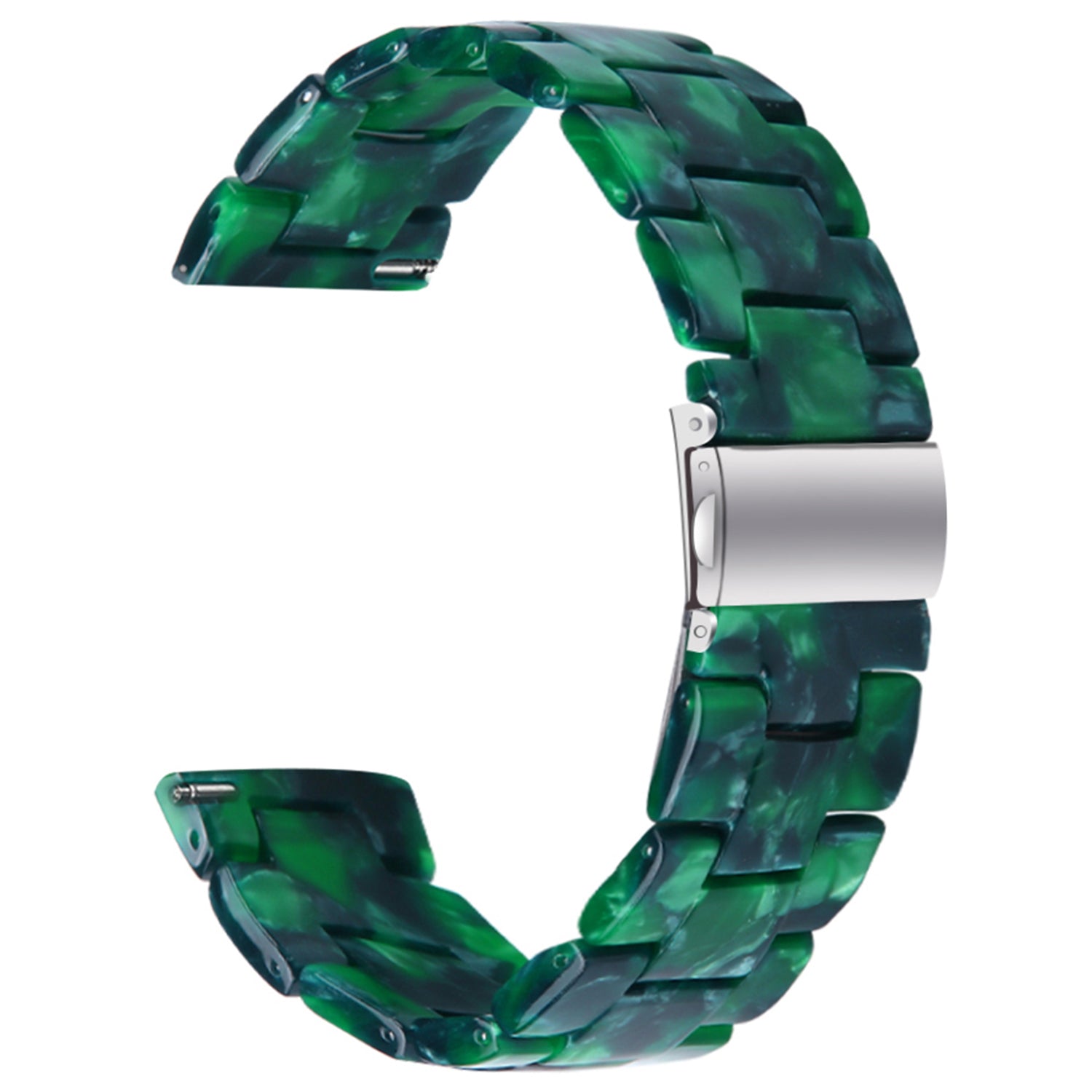For Nokia Withings Steel HR 40mm Watch Strap 20mm Waterproof Resin Acrylic Bracelet Band - Style A For Nokia Withings Steel HR 40mm Watch Strap 20mm Waterproof Resin Acrylic Bracelet Band - Style A